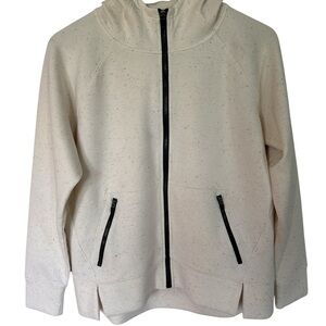 DSG Cream Hoodie with Confetti spots